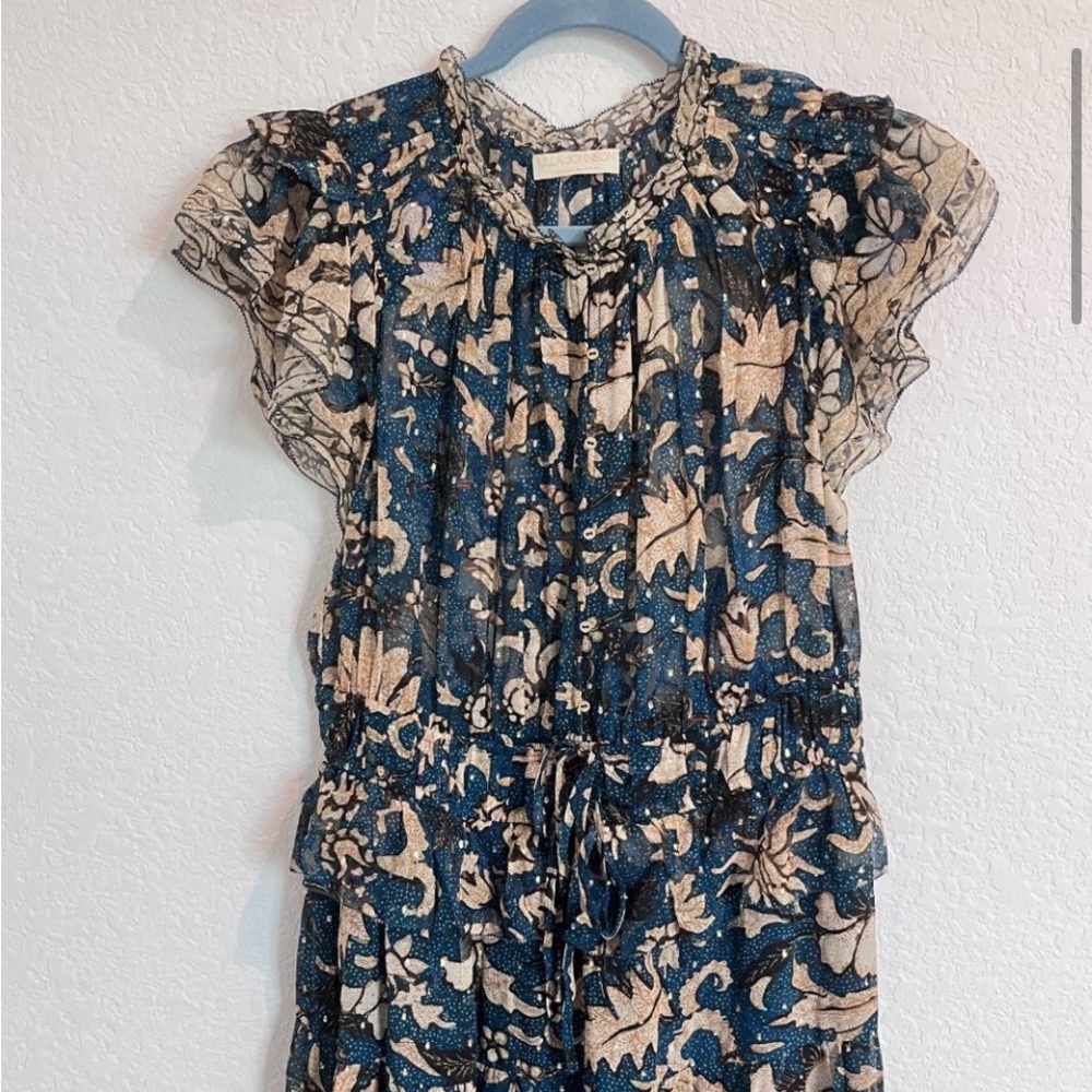 Ulla Johnson Emine Dress Size 12 in Moonlight - Picture 3 of 15